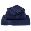 vidaXL Asciugamano per Ospiti SOLUND 4 pcs Blu navy 15 x 21 cm 550 gsm - Image 3 of 6