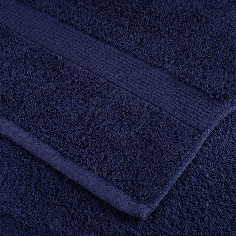 vidaXL Asciugamani Premium SOLUND 2 pz Blu Navy 30x30 cm 600 g/m² - Image 4 of 5
