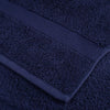 vidaXL Asciugamani Premium SOLUND 4 pz Blu Navy 30x30 cm 600 g/m² - Image 4 of 5