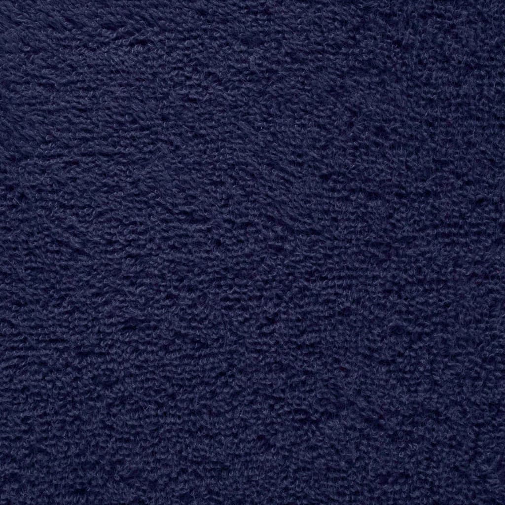 vidaXL Asciugamani Premium SOLUND 10 pz Blu 30x30 cm 600 g/m² - Image 26 of 50