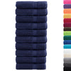 vidaXL Asciugamani da bagno Premium SOLUND 10 pz Blu navy 100x150 cm 600 g/m² - Image 1 of 5