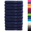 vidaXL Toallas Premium SOLUND 4 unidades Azul 100x200 cm 600 g/m² - Image 2 of 20