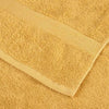 vidaXL Asciugamano per Ospiti SOLUND 4 pcs Oro 15 x 21 cm 550 gsm - Image 5 of 6