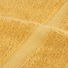 vidaXL Asciugamani da bagno Premium SOLUND 4 pz Oro 100x150 cm 600 g/m² - Image 4 of 5