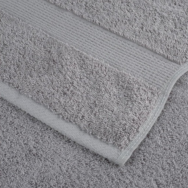 vidaXL Asciugamani Premium SOLUND 10 pz Grigio 50x100 cm 600 g/m² - Image 4 of 5