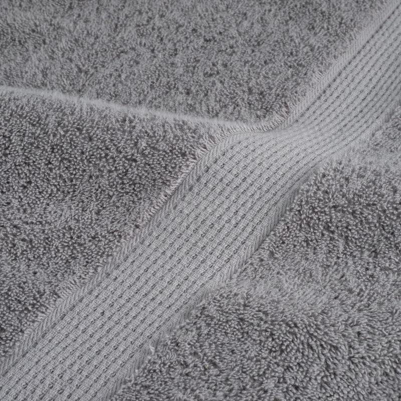 vidaXL Asciugamani Premium SOLUND 10 pz Grigio 50x100 cm 600 g/m² - Image 5 of 5