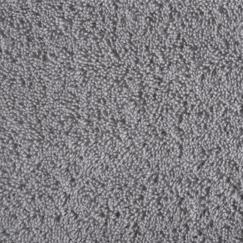 vidaXL Asciugamani Premium SOLUND 10 pz Grigio 100x200 cm 600 g/m² - Image 3 of 5