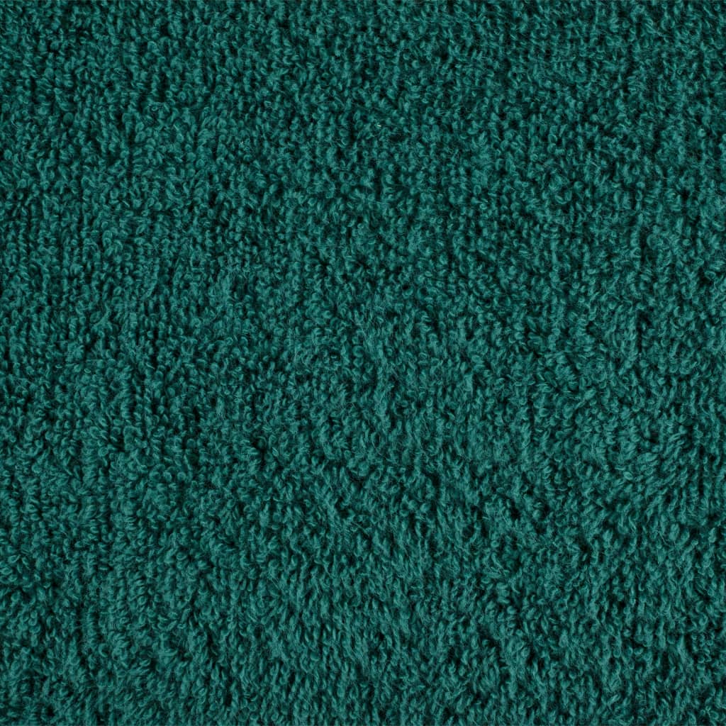 vidaXL Asciugamani per Sauna SOLUND 10 pz Verdi 80x200cm 600 g/m² - Image 3 of 5