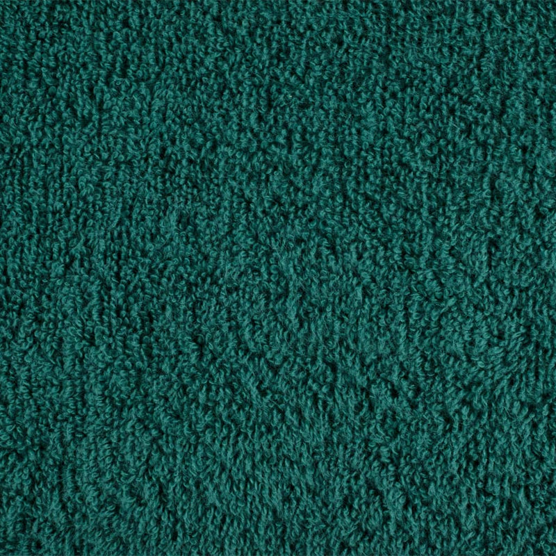 vidaXL Asciugamani per Sauna SOLUND 10 pz Verdi 80x200cm 600 g/m² - Image 3 of 5