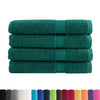 vidaXL Asciugamani Premium SOLUND 4 pz Verdi 100x200 cm 600 g/m² - Image 1 of 5