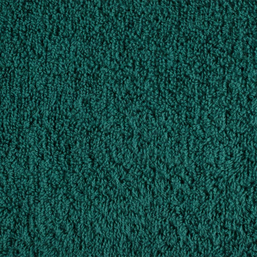 vidaXL Asciugamani Premium SOLUND 4 pz Verdi 100x200 cm 600 g/m² - Image 3 of 5