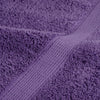 vidaXL Asciugamani Premium SOLUND 2 pz Viola 30x30 cm 600 g/m² - Image 5 of 5