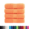 vidaXL Asciugamani Premium SOLUND 4 pz Arancione 30x30 cm 600 g/m² - Image 1 of 5