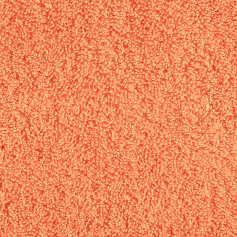 vidaXL Asciugamani Premium SOLUND 4 pz Arancione 30x30 cm 600 g/m² - Image 3 of 5