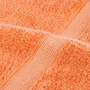 vidaXL Asciugamani Premium SOLUND 4 pz Arancione 30x30 cm 600 g/m² - Image 5 of 5