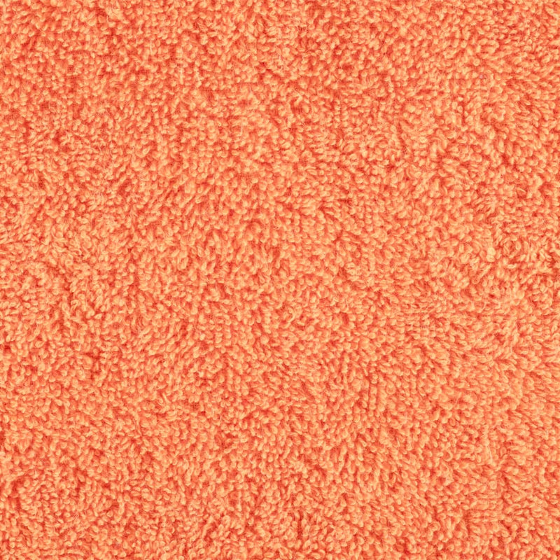 vidaXL Asciugamani Premium SOLUND 10 pz Arancione 30x30 cm 600 g/m² - Image 3 of 5