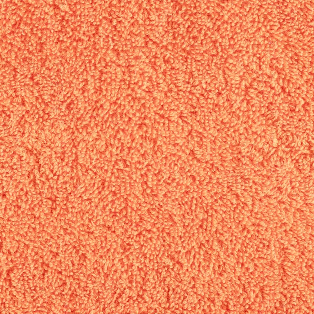 vidaXL Asciugamani Ospiti SOLUND 2 pz Arancioni 30x50 cm 600 g/m² - Image 3 of 5