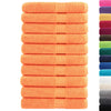 vidaXL Asciugamani SOLUND 10 pz Arancione 100x200 cm 600 g/m² - Image 1 of 5
