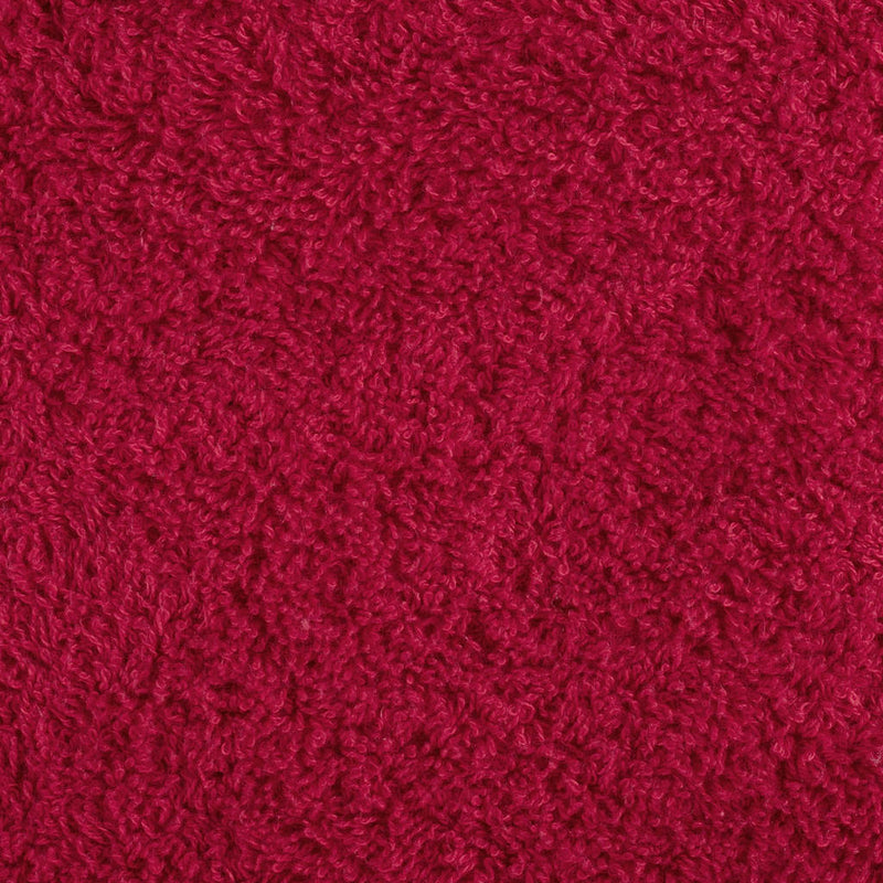 Set 10 Asciugamani per Sauna in Cotone 600 g/m² 80×200 cm Rossi - Image 3 of 5