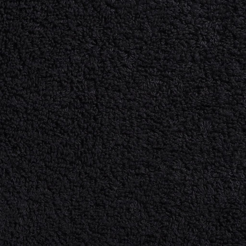 vidaXL Asciugamani per Ospiti SOLUND 2 pz Neri 30x50 cm 600 g/m² - Image 3 of 5