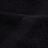 vidaXL Asciugamani Premium SOLUND 4 pz Neri 50x100 cm 600 g/m² - Image 5 of 5