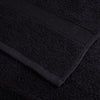 vidaXL Asciugamani da Doccia SOLUND 10 pz Neri 70x140 cm 600 g/m² - Image 4 of 5