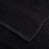 vidaXL Asciugamani da bagno Premium SOLUND 2 pz Nero 100x150 cm 600 g/m² - Image 4 of 5