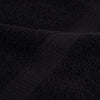 vidaXL Asciugamani da bagno Premium SOLUND 4 pz Nero 100x150 cm 600 g/m² - Image 5 of 5