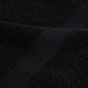 vidaXL Asciugamani SOLUND 10 pz Neri 100x200 cm 600 g/m² - Image 5 of 5