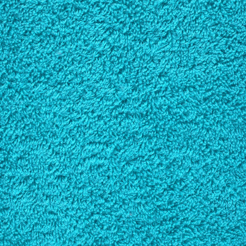 vidaXL Asciugamani Premium SOLUND 4 pz Turchese 30x30 cm 600 g/m² - Image 3 of 5