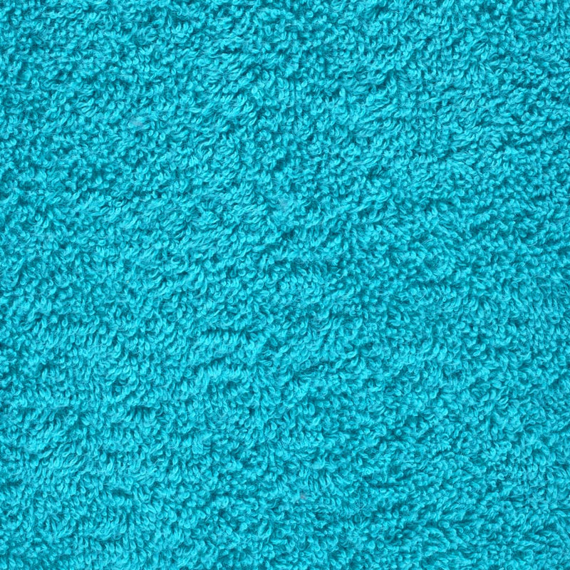 vidaXL Asciugamani Premium SOLUND 10 pz Turchese 30x30 cm 600 g/m² - Image 3 of 5