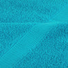 vidaXL Asciugamani Premium SOLUND 10 pz Turchese 30x30 cm 600 g/m² - Image 5 of 5
