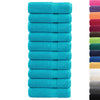 vidaXL Asciugamani Doccia SOLUND 10 pz Turchesi 70x140cm 600 g/m² - Image 1 of 5