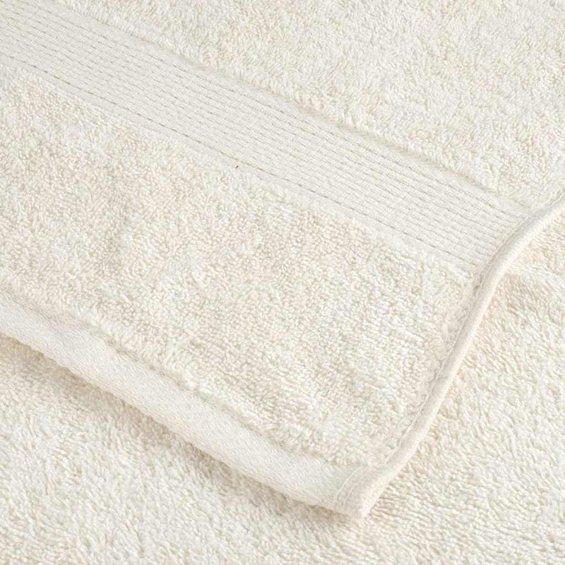 vidaXL Asciugamano per Ospiti SOLUND 4 pcs Crema 15 x 21 cm 550 gsm - Image 5 of 6