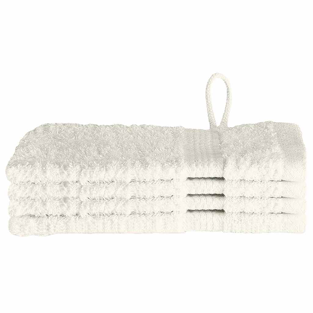 vidaXL Asciugamano per Ospiti SOLUND 4 pcs Crema 15 x 21 cm 550 gsm - Image 2 of 6