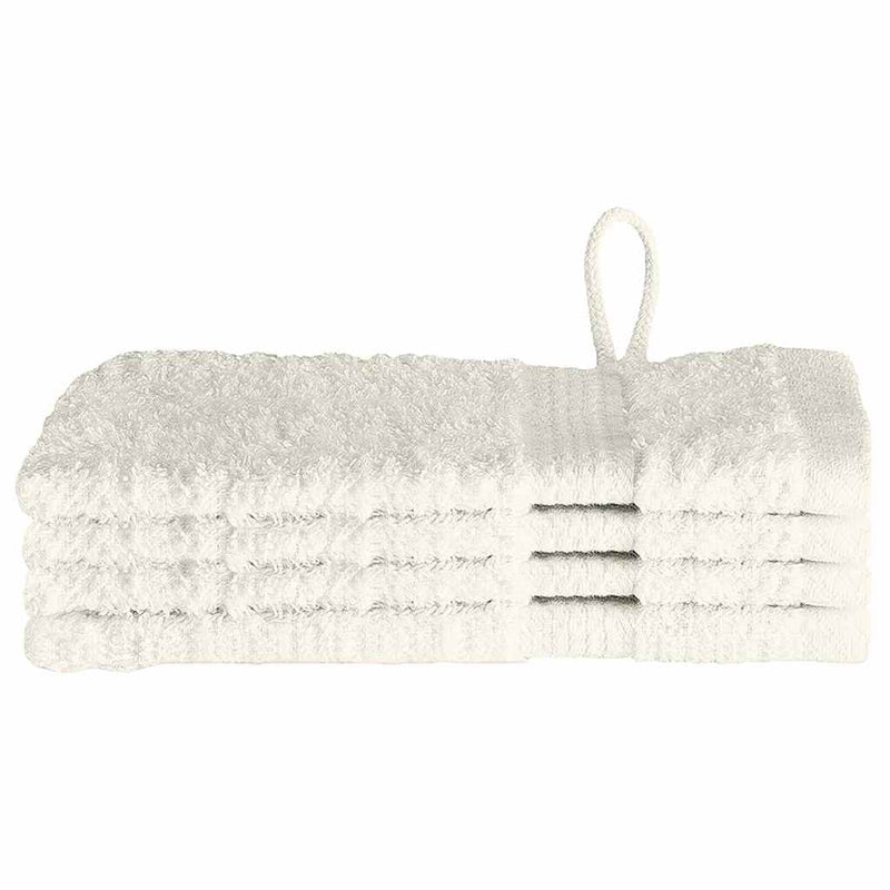 vidaXL Asciugamano per Ospiti SOLUND 4 pcs Crema 15 x 21 cm 550 gsm - Image 2 of 6