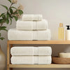 vidaXL Asciugamani Premium SOLUND 4 pz Crema 30x30 cm 600 g/m² - Image 2 of 5