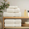 vidaXL Asciugamani Premium SOLUND 4 pz Crema 50x100 cm 600 g/m² - Image 2 of 5
