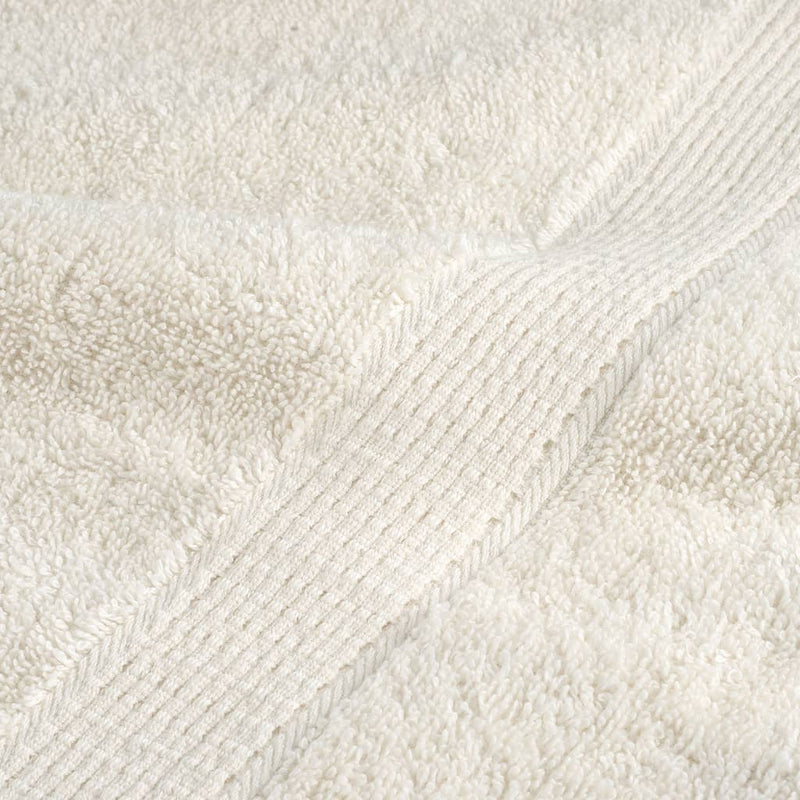 vidaXL Asciugamani da bagno Premium SOLUND 2 pz Crema 100x150 cm 600 g/m² - Image 5 of 5