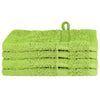 vidaXL Asciugamano per Ospiti SOLUND 4 pcs Verde 15 x 21 cm 550 gsm - Image 2 of 6