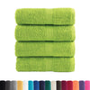 vidaXL Asciugamani Premium SOLUND 4 pz Verde Mela 30x30 cm 600 g/m² - Image 1 of 5