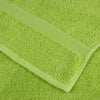 vidaXL Asciugamani Premium SOLUND 4 pz Verde Mela 30x30 cm 600 g/m² - Image 4 of 5