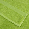 vidaXL Asciugamani Premium SOLUND 10 pz Verde Mela 30x30 cm 600 g/m² - Image 4 of 5