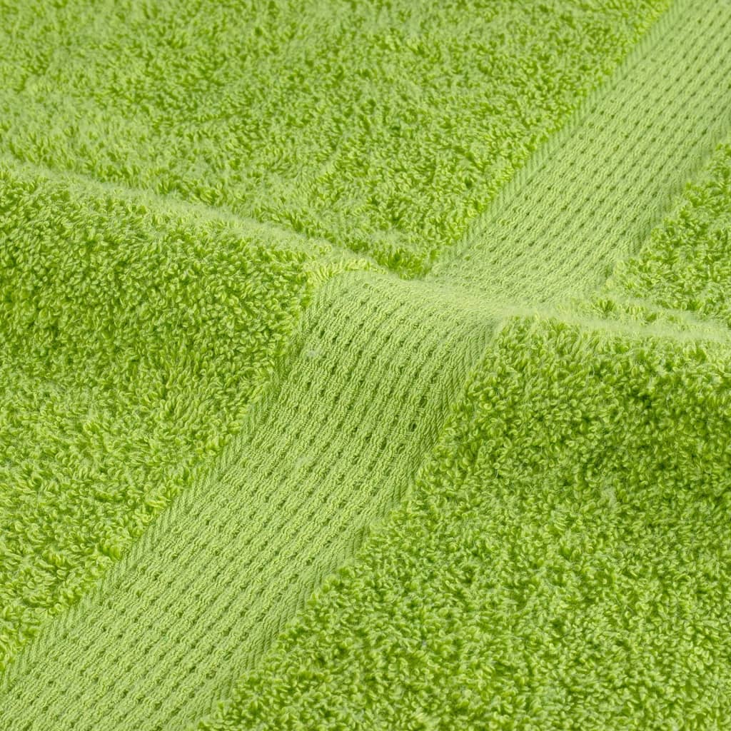 vidaXL Asciugamani da Doccia SOLUND 4 pz Mela 70x140 cm 600 g/m² - Image 5 of 5