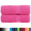 vidaXL Asciugamani Premium SOLUND 2 pz Rosa 30x30 cm 600 g/m² - Image 1 of 5