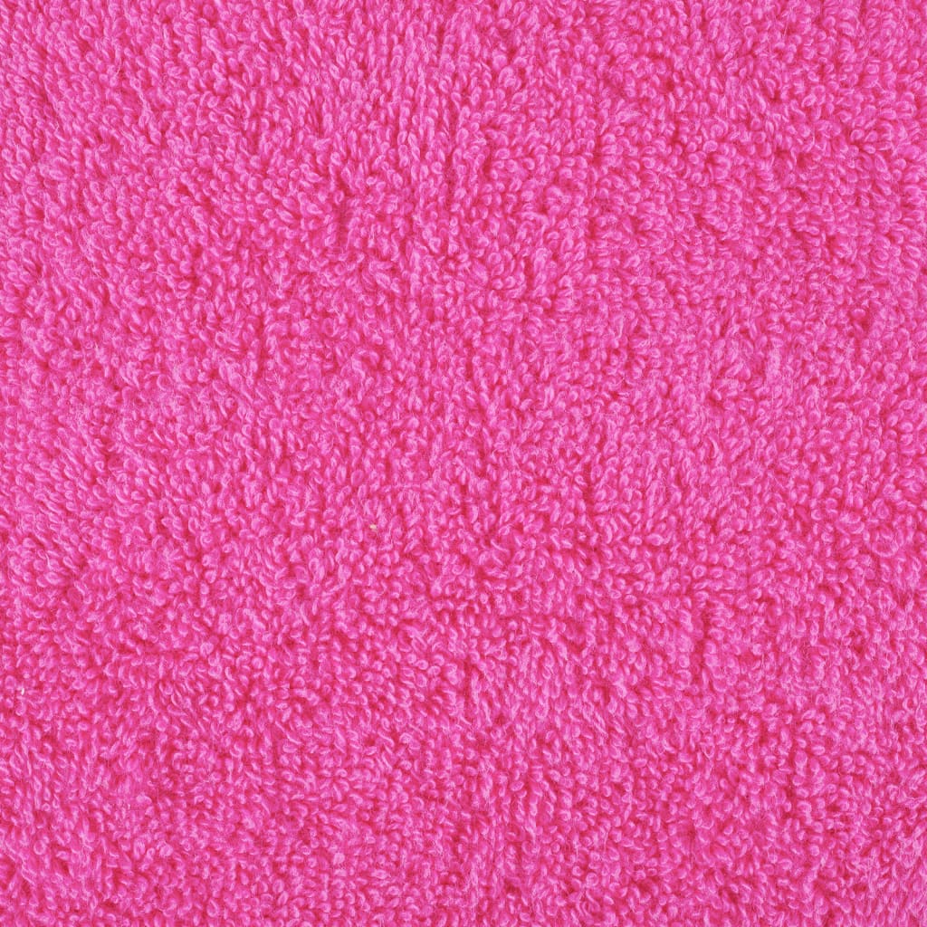 vidaXL Asciugamani Premium SOLUND 2 pz Rosa 30x30 cm 600 g/m² - Image 3 of 5