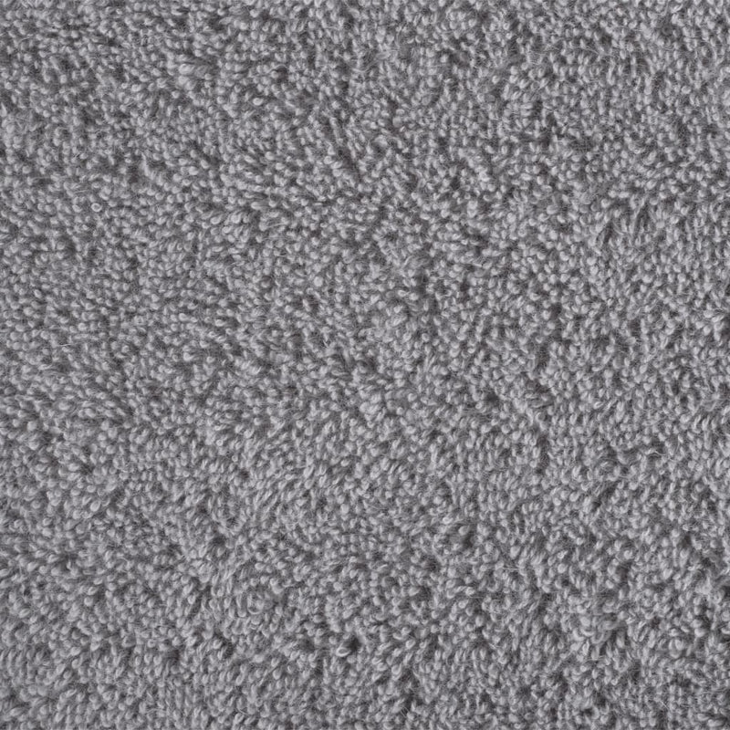 vidaXL Set ASciugamani SOLUND 6 pz Grigio 600 gsm - Image 5 of 5