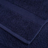 vidaXL Set ASciugamani SOLUND 12 pz Blu Navy 600 gsm - Image 3 of 5