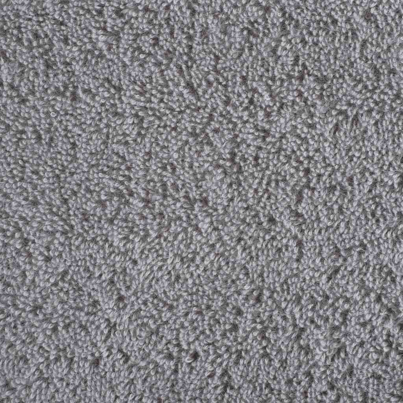 vidaXL Set ASciugamani SOLUND 12 pz Grigio 600 gsm - Image 5 of 5