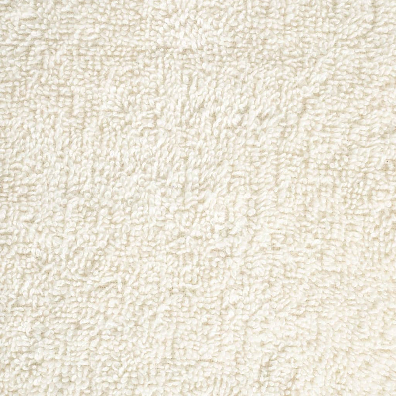 vidaXL Set ASciugamani SOLUND 12 pz Crema 600 gsm - Image 5 of 5